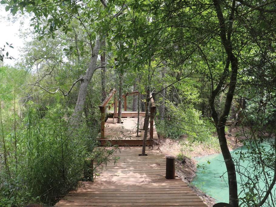 Waterfront Houston Hide Out In A Magical Forest Waller ภายนอก รูปภาพ